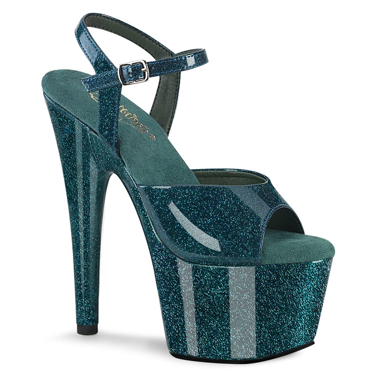 Teal on sale platform heels