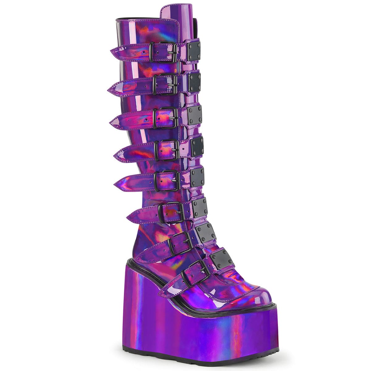 Tall on sale purple boots