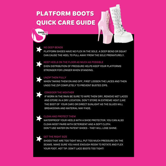 Platform Shoes Care Guide