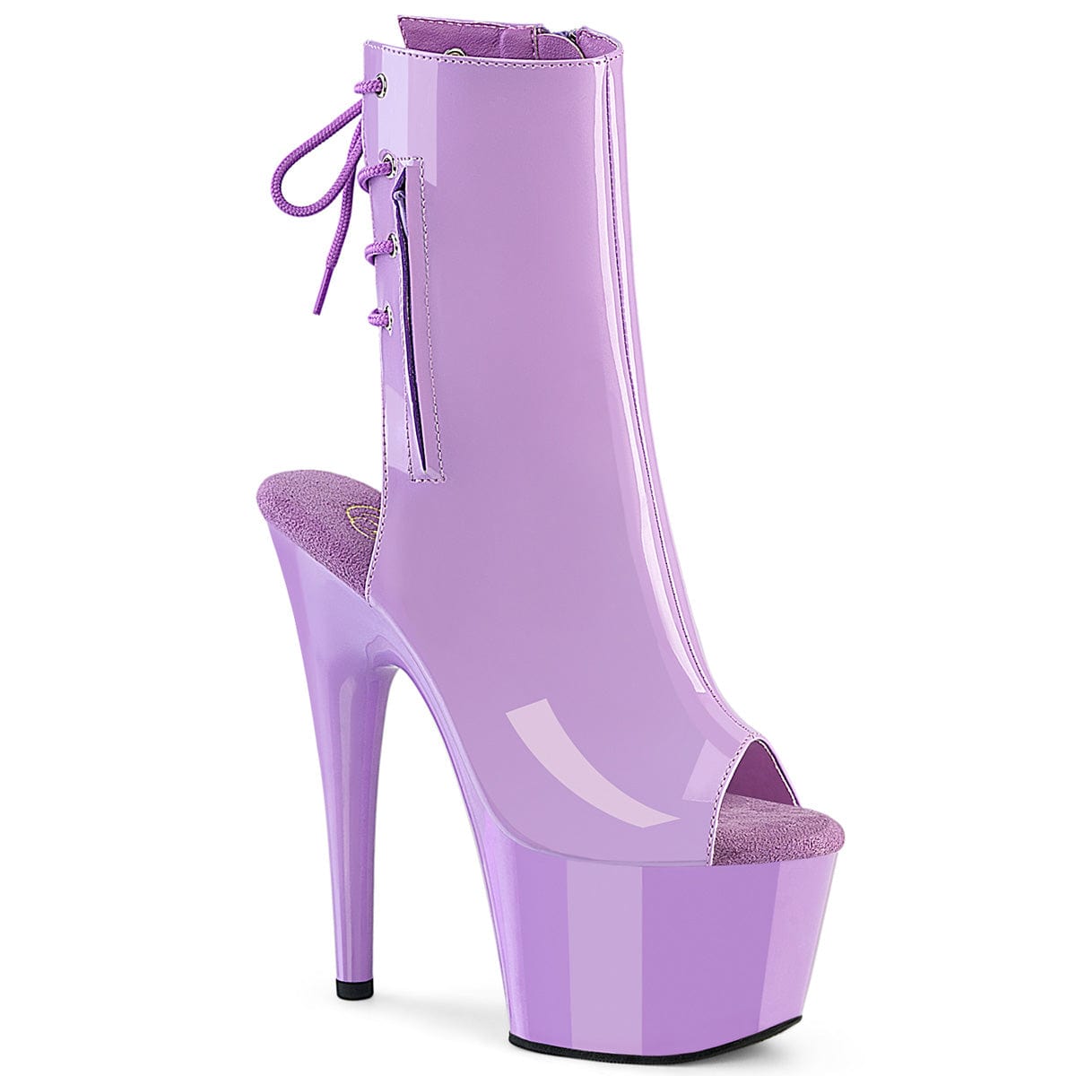 ADORE-1018 Platform Shoes Lavender Patent Lavender