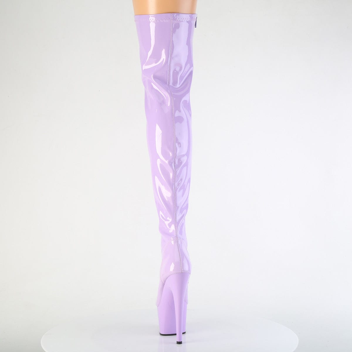 ADORE-3000 Platform Shoes Lavender Stretch Patent Lavender