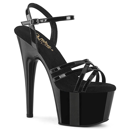 ADORE-717 Platform Shoes Black Patent Black