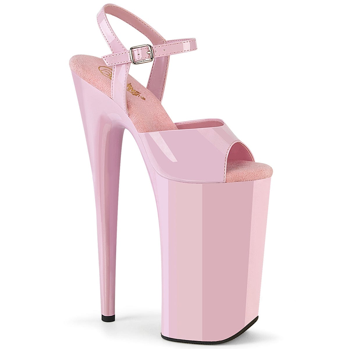 BEYOND-009 Baby Pink Patent/Baby Pink Pleaser US Size (Women's): 5