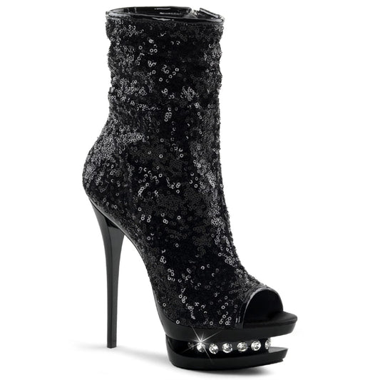 BLONDIE-R-1008 Black Sequins/Black