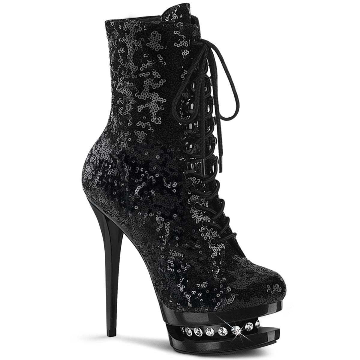 BLONDIE-R-1020 Black Sequins/Black