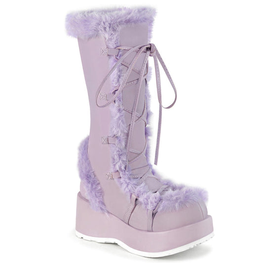 CUBBY-311 Lavender Vegan Leather Demonia US Size (Women's): 6