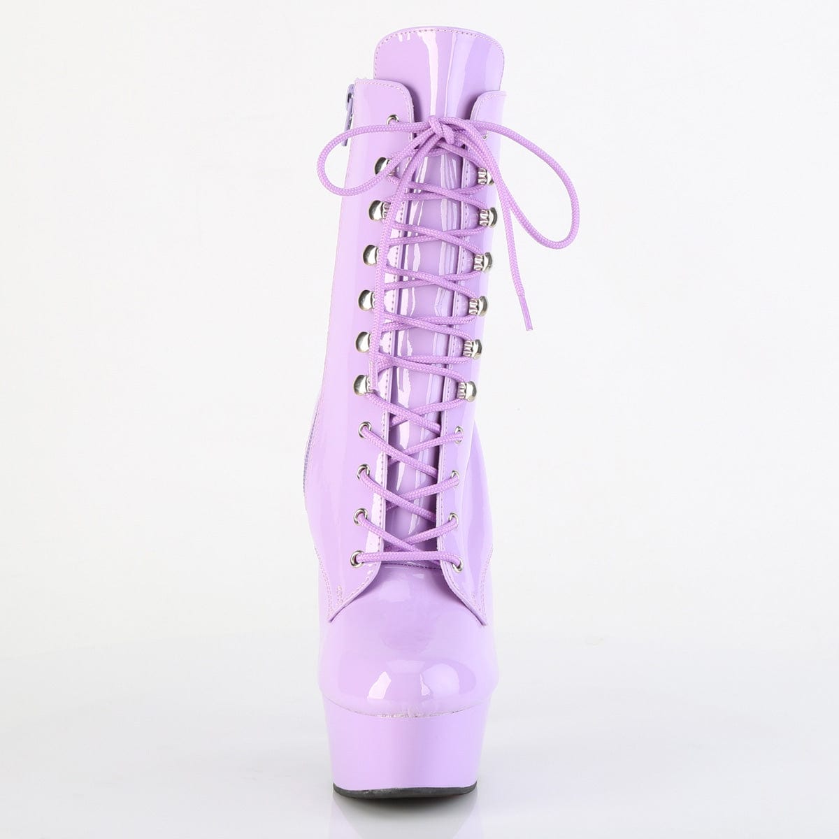 DELIGHT-1020 Platform Shoes Lavender Patent Lavender