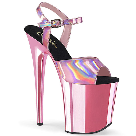 FLAMINGO-809HG Baby Pink Hologram/Baby Pink Chrome