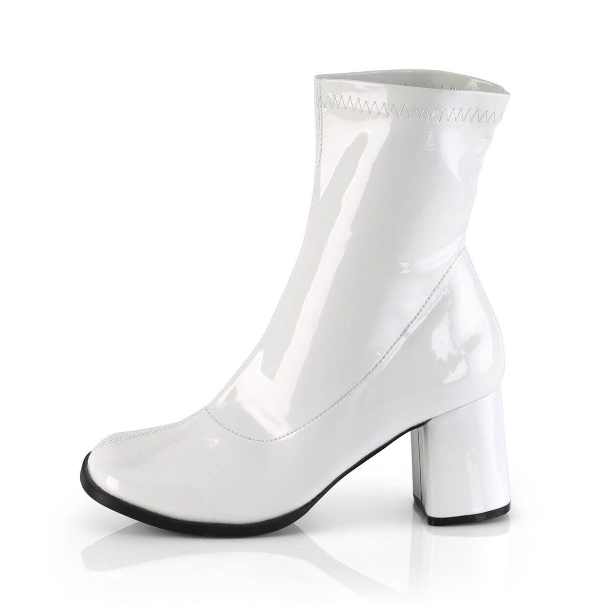 GOGO-150 White Stretch Patent