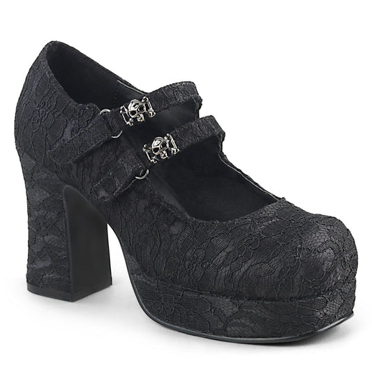 GOTHIKA-09 Black Satin-Lace