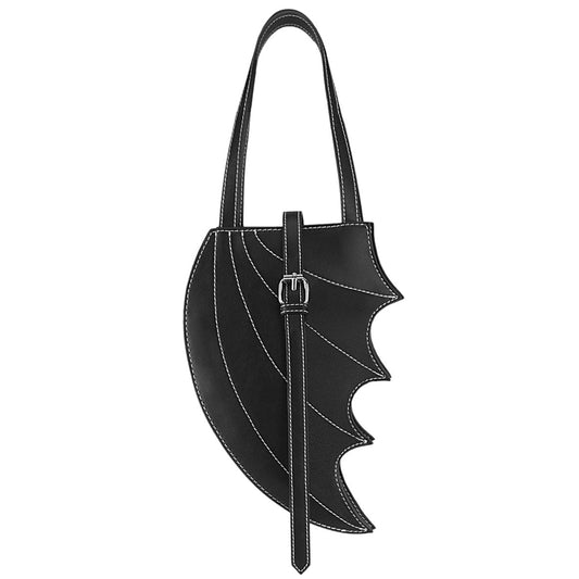 HB-215 Handbag Black Vegan Leather