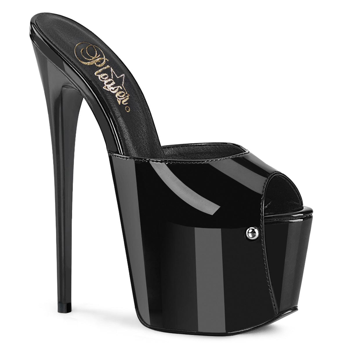 JUBILANT-01 Black Patent Pleaser US Size (Women's): 5