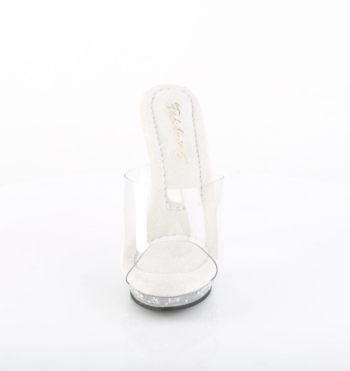 LIP-101CAS Shoes Clear/Silver AB Rhinestone