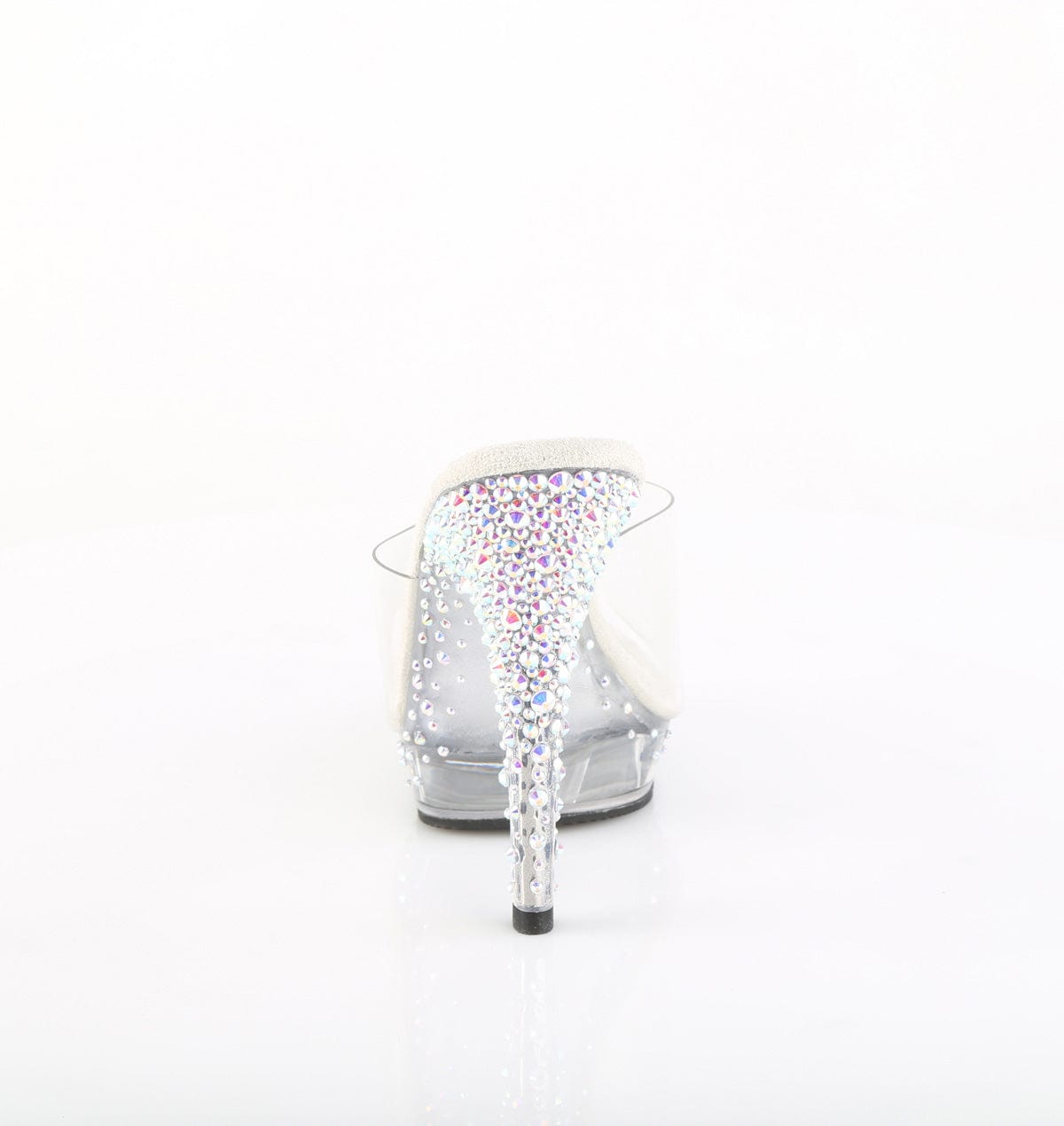 LIP-101CAS Shoes Clear/Silver AB Rhinestone