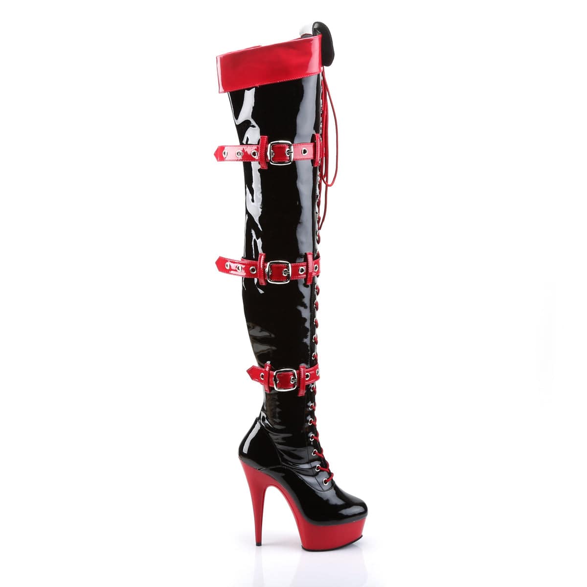 MEDIC-3028 Black-Red Patent/Red