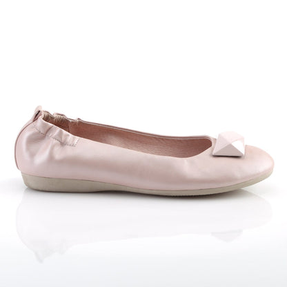 OLIVE-08 Baby Pink Faux Leather