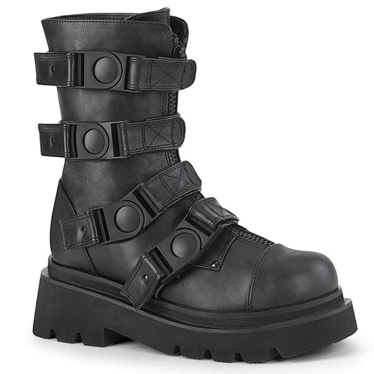 RENEGADE-55 Black Vegan Leather