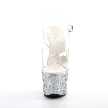 SKY-308LG Clear/Silver Multi Glitter