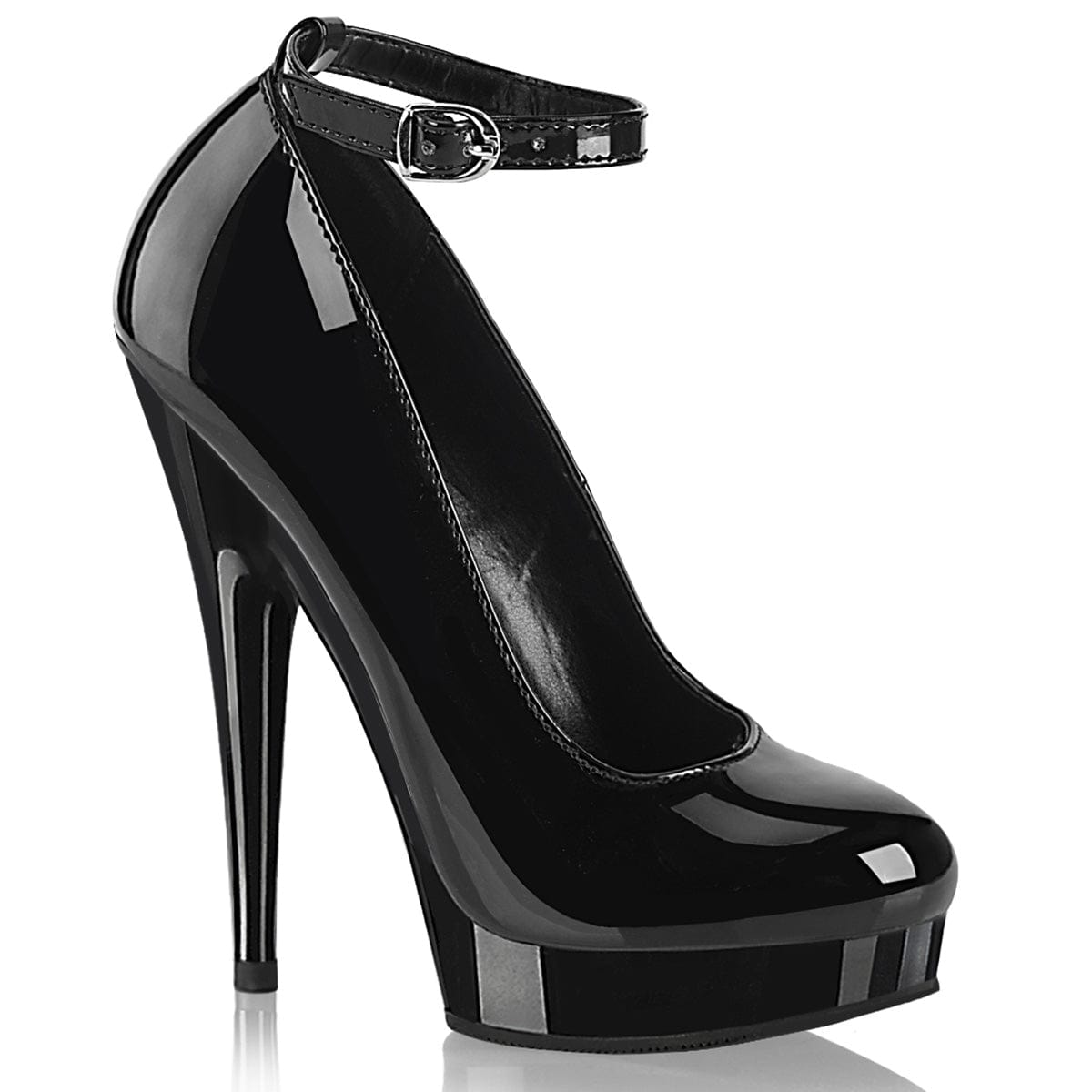 SULTRY-686 Black Patent/Black PREORDER Fabulicious US Size (Women's): 5