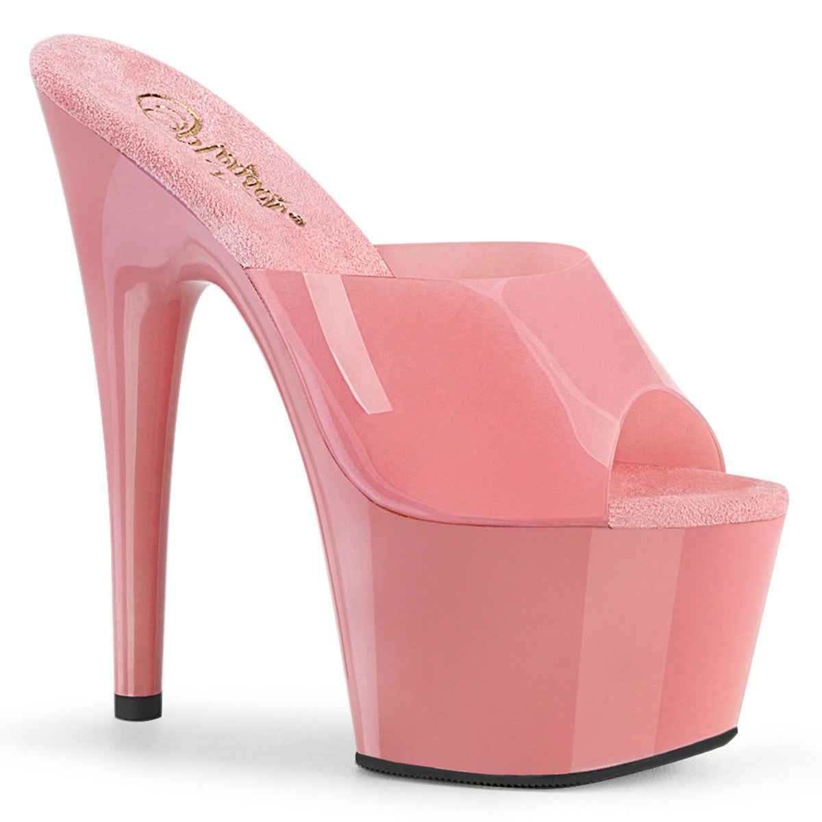 ADORE-701N Baby Pink (Jelly-Like) TPU/Baby Pink Slide Pleaser