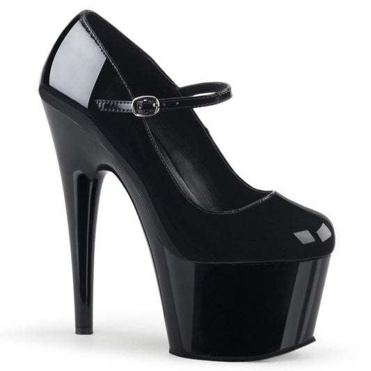 ADORE-787 Black Patent/Black Mary Janes Pleaser US Size (Women's): 5