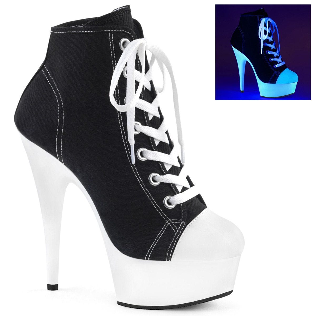 High on sale heels neon