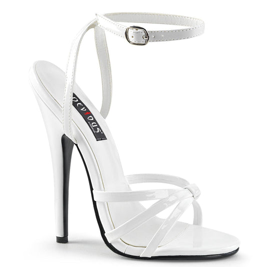 DOMINA-108 White Patent CURRENT Devious US Size (Women's): 5