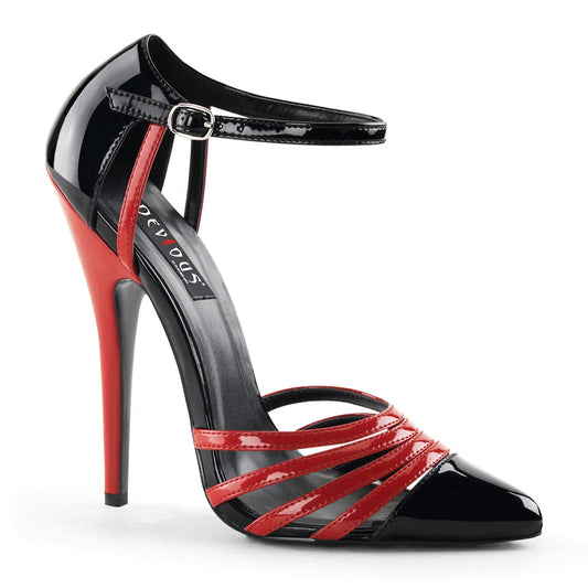 DOMINA-412 Black Red Patent CURRENT Devious US Size (Women's): 5