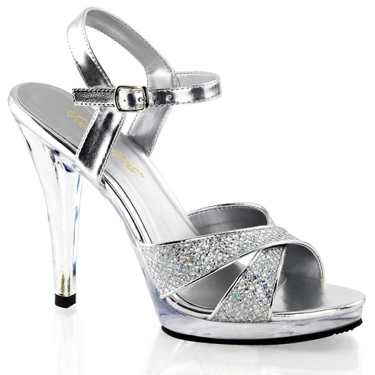 FLAIR-419(G) Silver Multi Glitter/Clear CURRENT Fabulicious US Size (Women's): 5