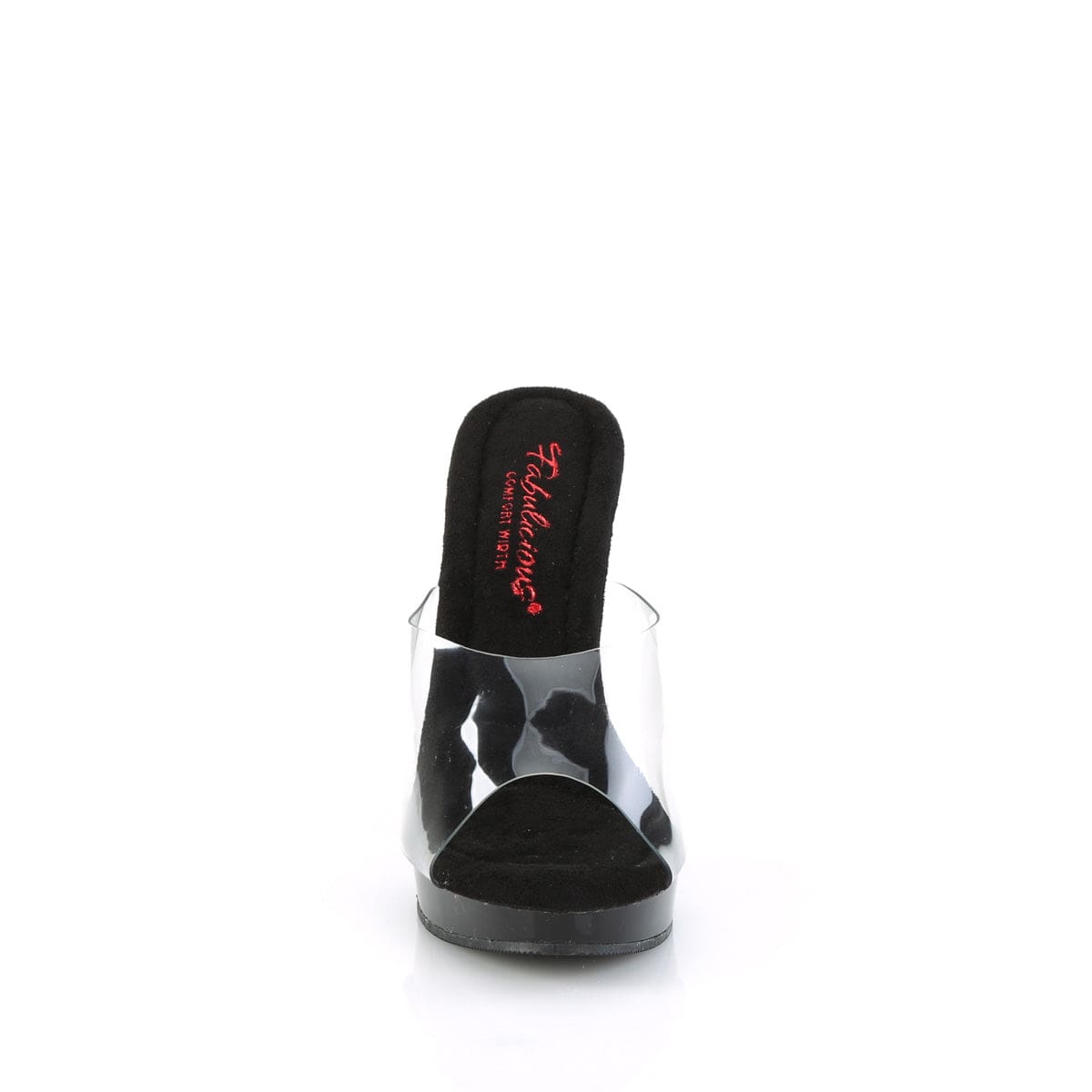 GLORY-501 Clear/Black NEW Fabulicious US Size (Women's): 5