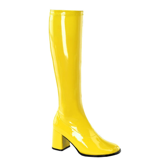 GOGO-300 Yellow Stretch Patent CURRENT Funtasma US Size (Women's): 5