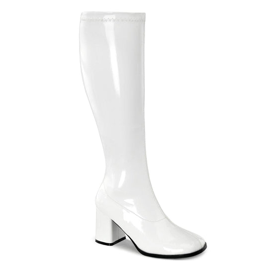 GOGO-300WC White Stretch Patent CURRENT Funtasma US Size (Women's): 6