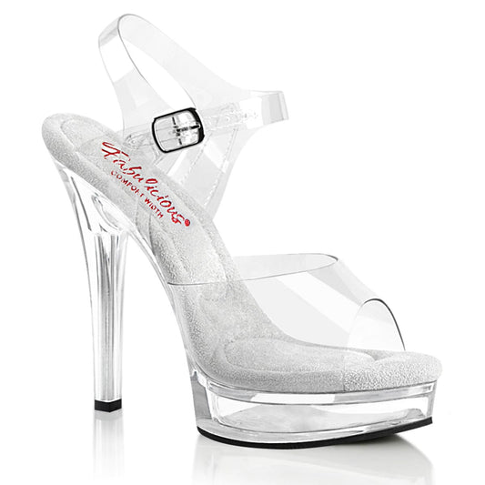 MAJESTY-508 Clear Sandals NEW Fabulicious US Size (Women's): 5