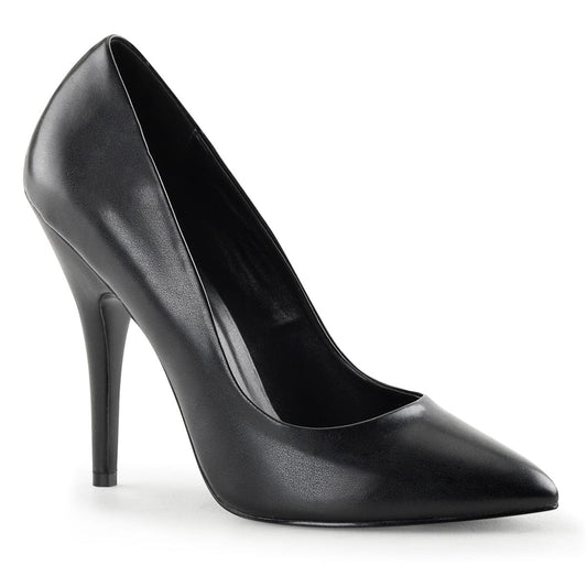 SEDUCE-420 Black Faux Leather Pump Pleaser US Size (Women's): 5