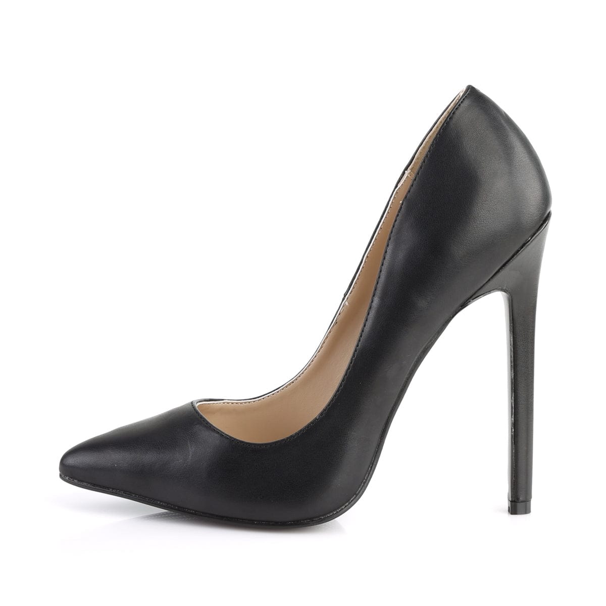 SEXY-20 Black Faux Leather Pump Pleaser US Size (Women's): 5