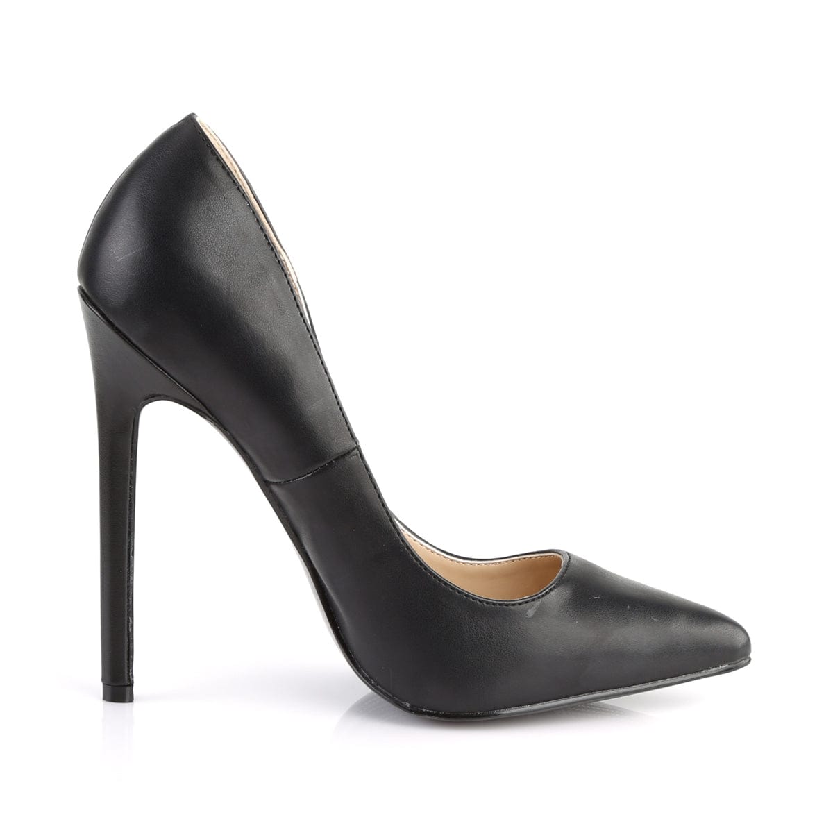 SEXY-20 Black Faux Leather Pump Pleaser US Size (Women's): 5