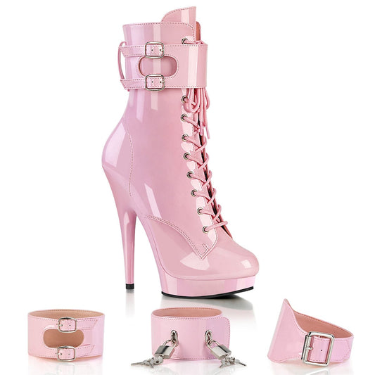 SULTRY-1023 Baby Pink Patent/Baby Pink PREORDER Fabulicious US Size (Women's): 5