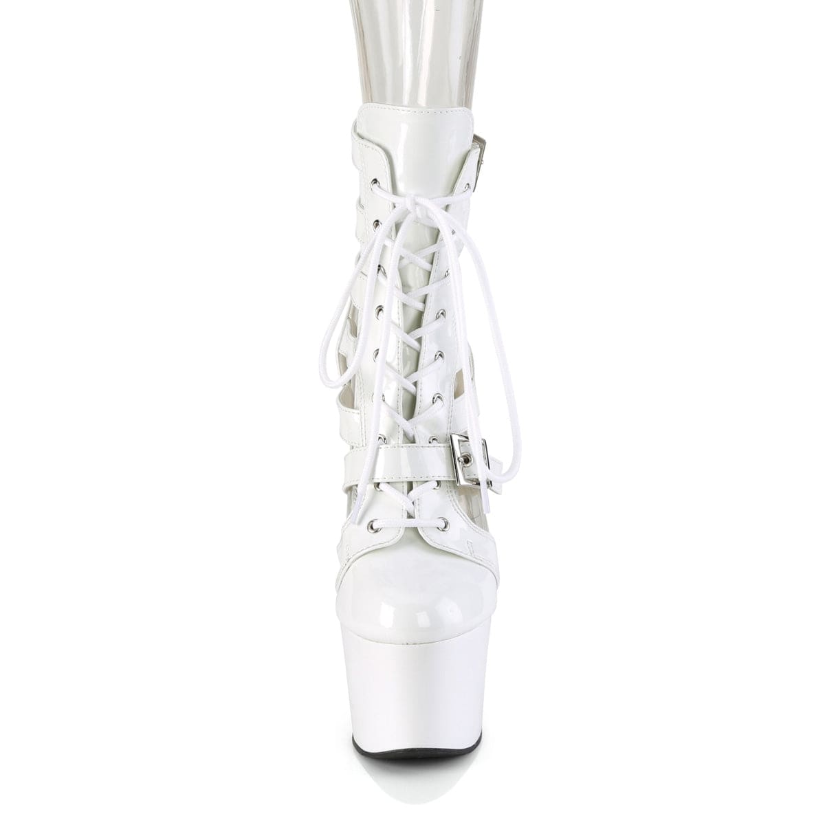 ADORE-1013MST White Patent/White Pleaser US Size (Women's): 5