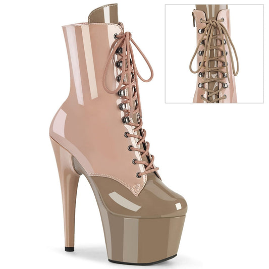 ADORE-1020DC Dusty Pink-Sand Patent/M Pleaser US Size (Women's): 5