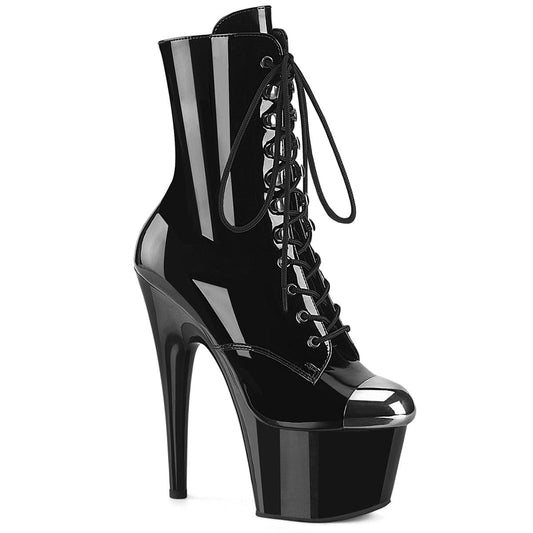 ADORE-1020ESC Black Patent/Black Pleaser US Size (Women's): 5