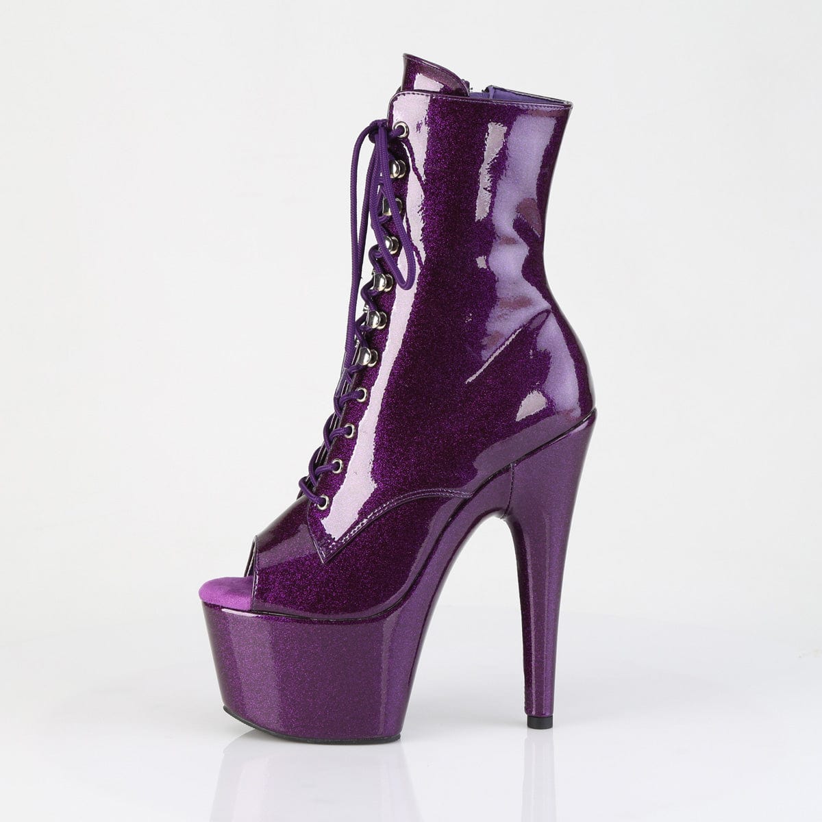 Purple pleaser boots hotsell