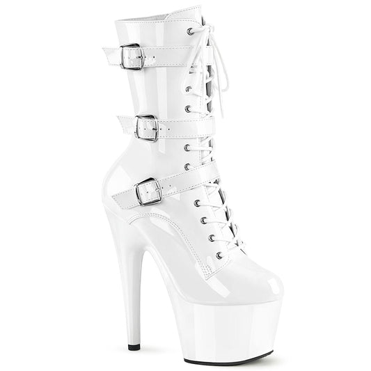 ADORE-1043 White Patent/White Patent Pleaser US Size (Women's): 5