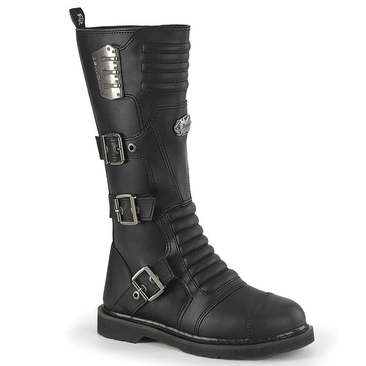 BOLT-405 Black Vegan Leather Demonia US Size (Women's): 4