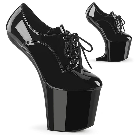 CRAZE-860 Black Patent/Black Pleaser US Size (Women's): 6