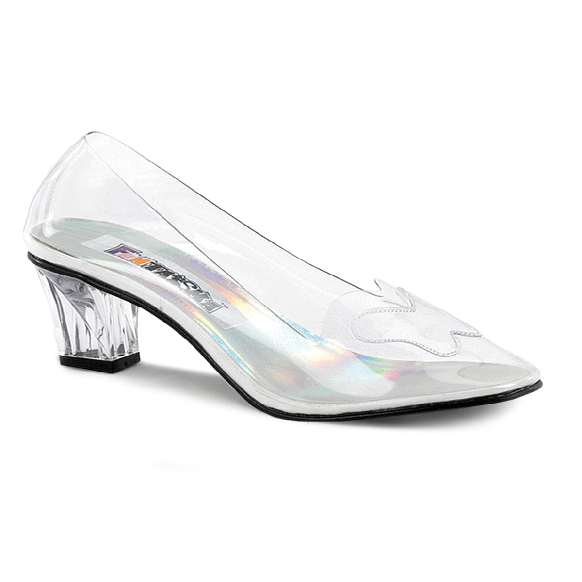 Clear store cinderella shoes