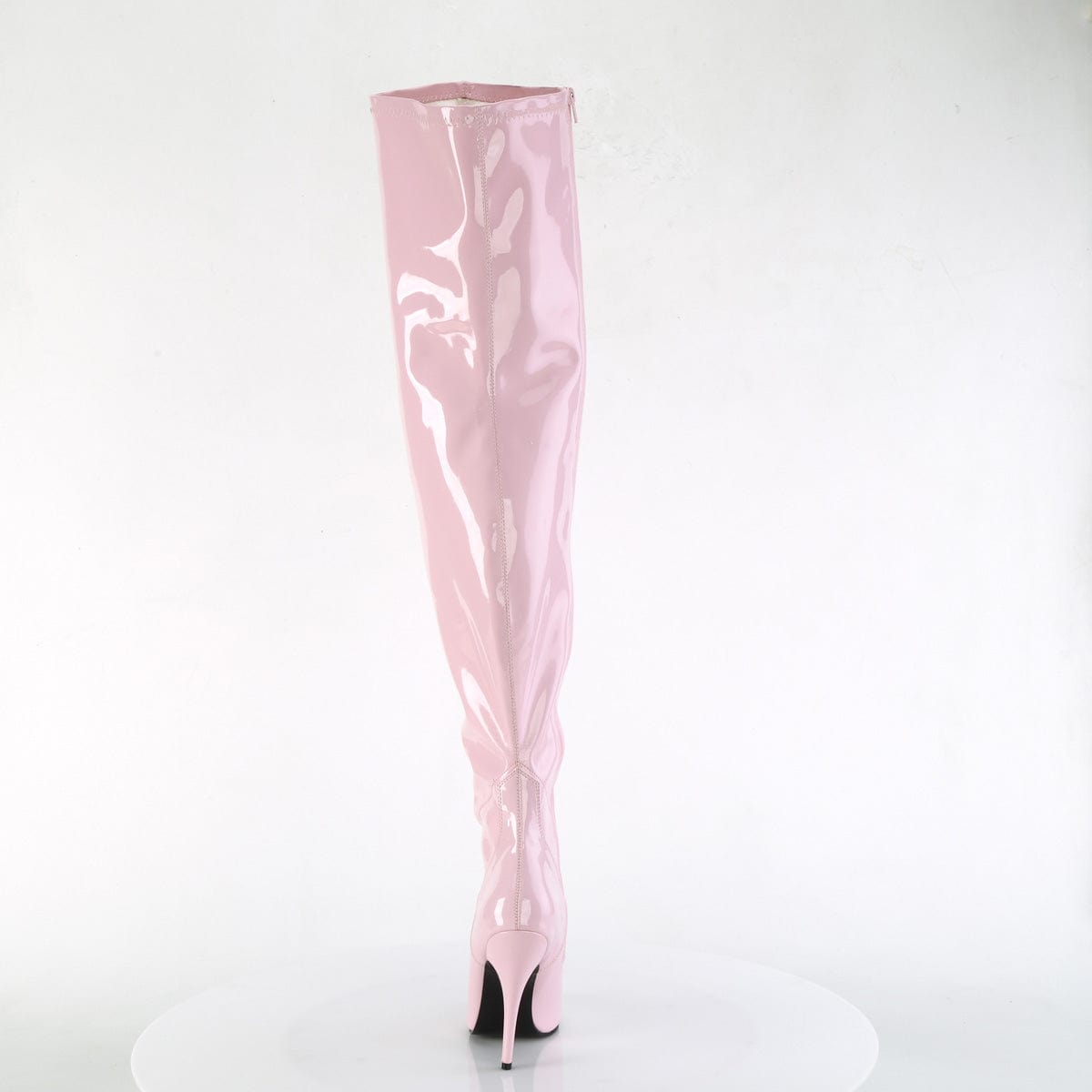 Light pink thigh hot sale high boots