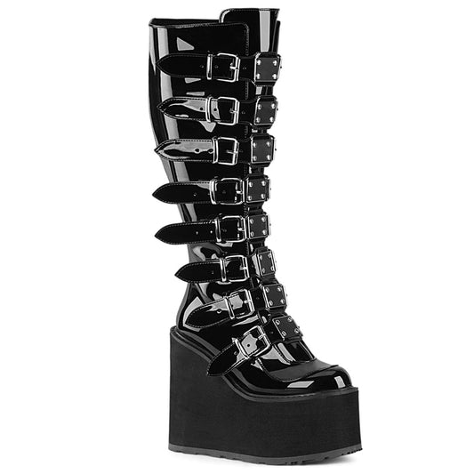 SWING-815WC Black Patent Demonia US Size (Women's): 6