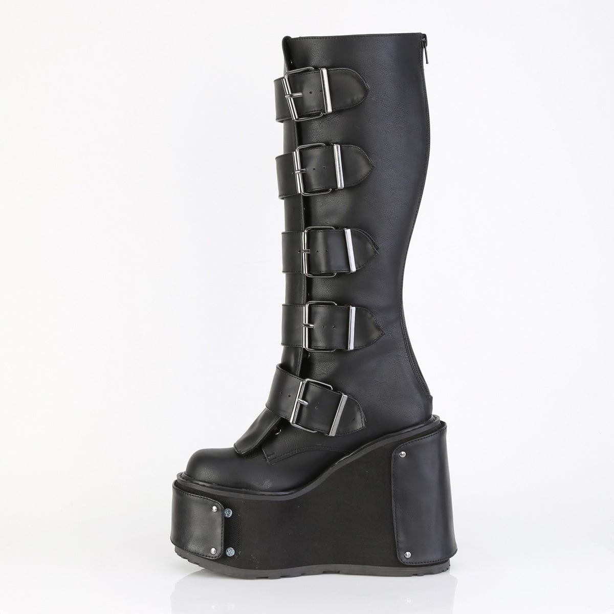 TRANSFORMER-800 Black Vegan Leather Demonia US Size (Women's): 6