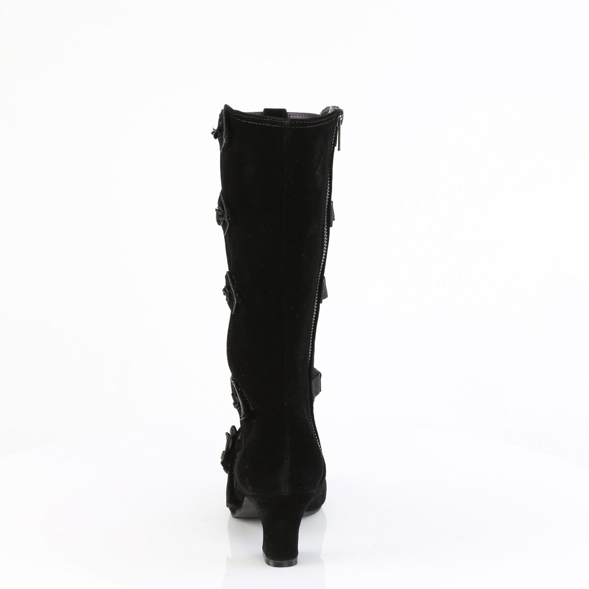 WHIMSY-118 Black Vegan Suede Demonia US Size (Women's): 6